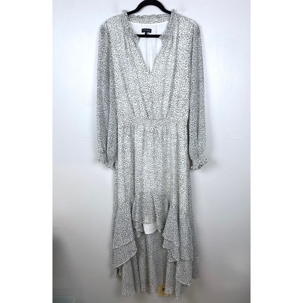 1.State X Jaime Shrayber Printed High-Low Dress S… - image 2